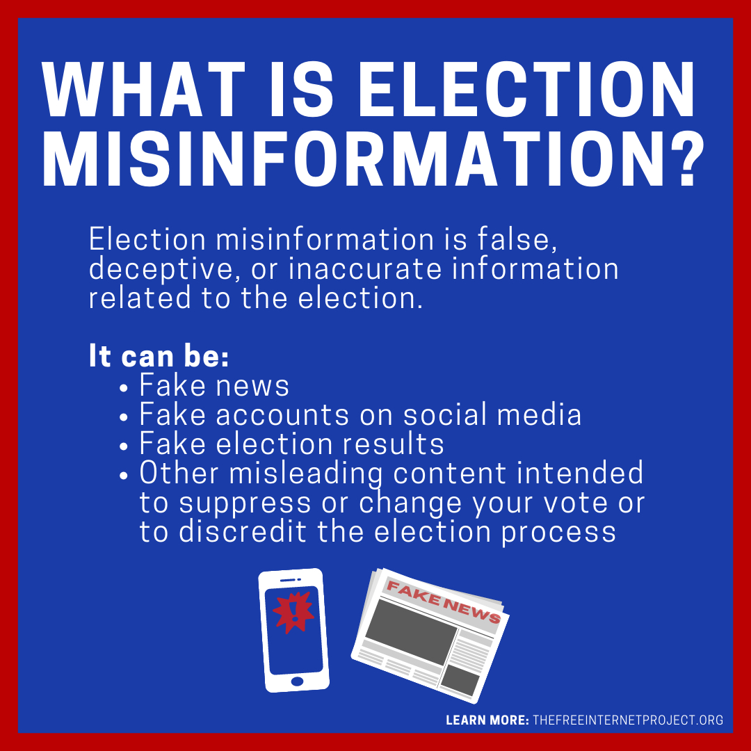 Public Service Announcements: Tips To Avoid Election Misinformation And ...